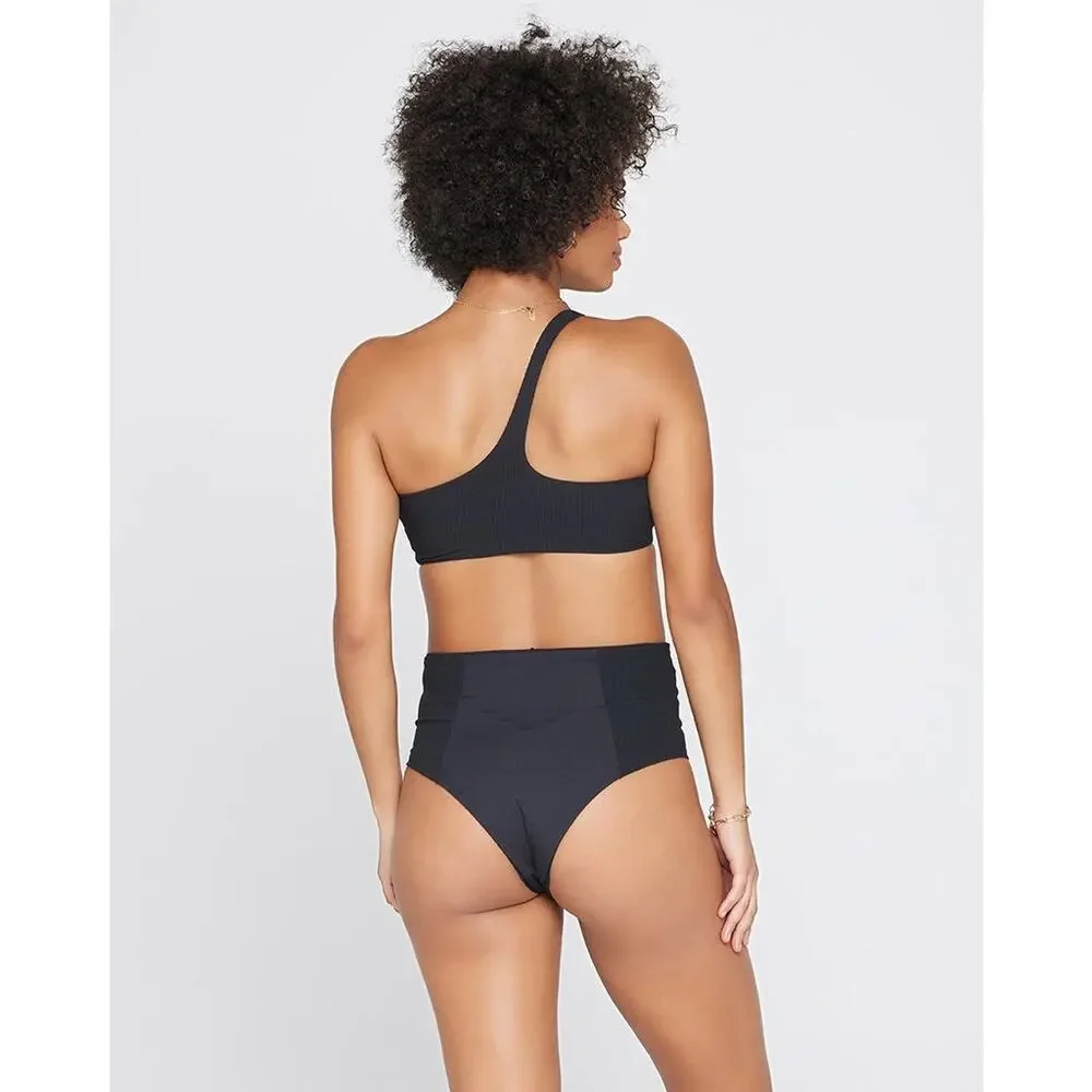 L*Space Jackie Bikini Bottom Black XS NWOT New